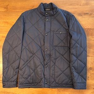 J Crew quilted coat size M insulated